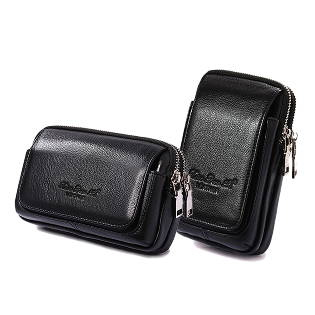 Saddle Bag Leather - Men Genuine Leather Waist Fanny Pack