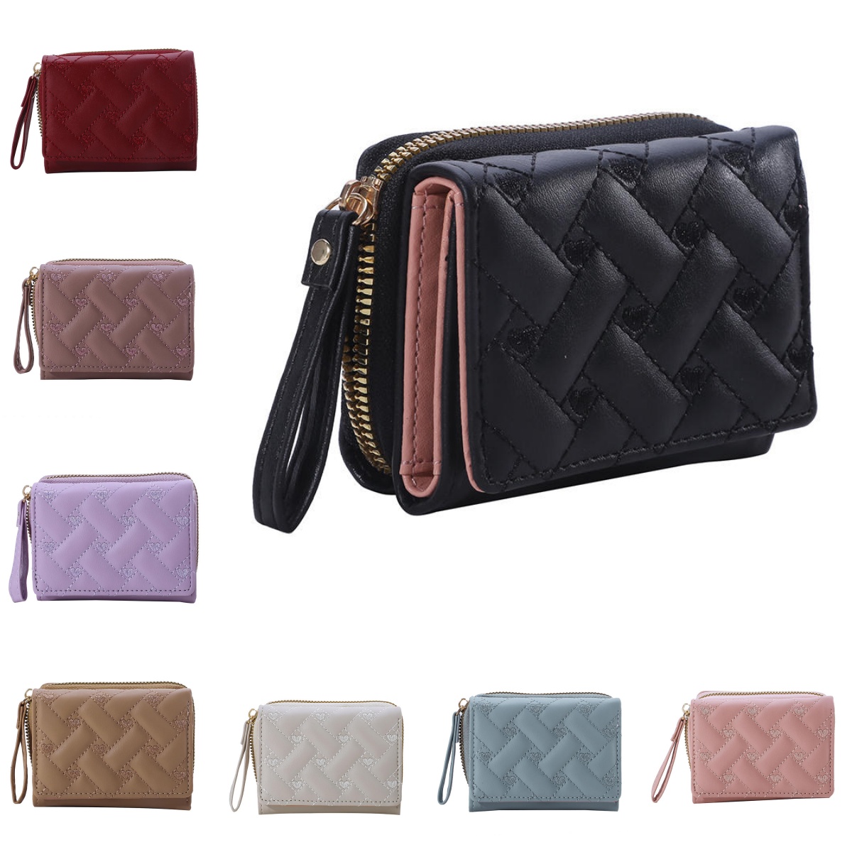 Women Bags Flipkart - PU Leather Tri-Fold Wallet for Women