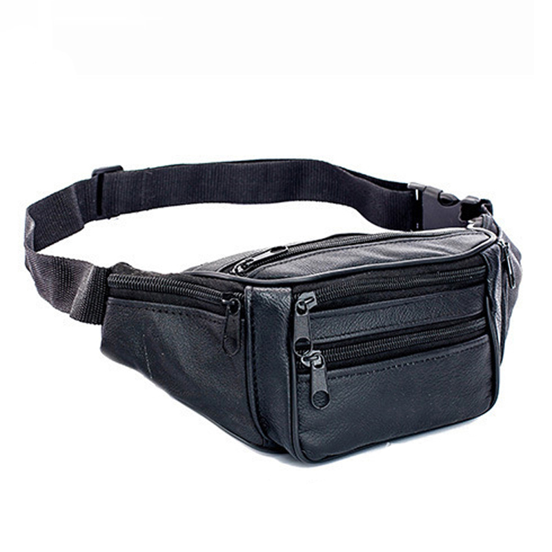 Saddle Bag Leather - PU Leather Waist Bag Men Waist