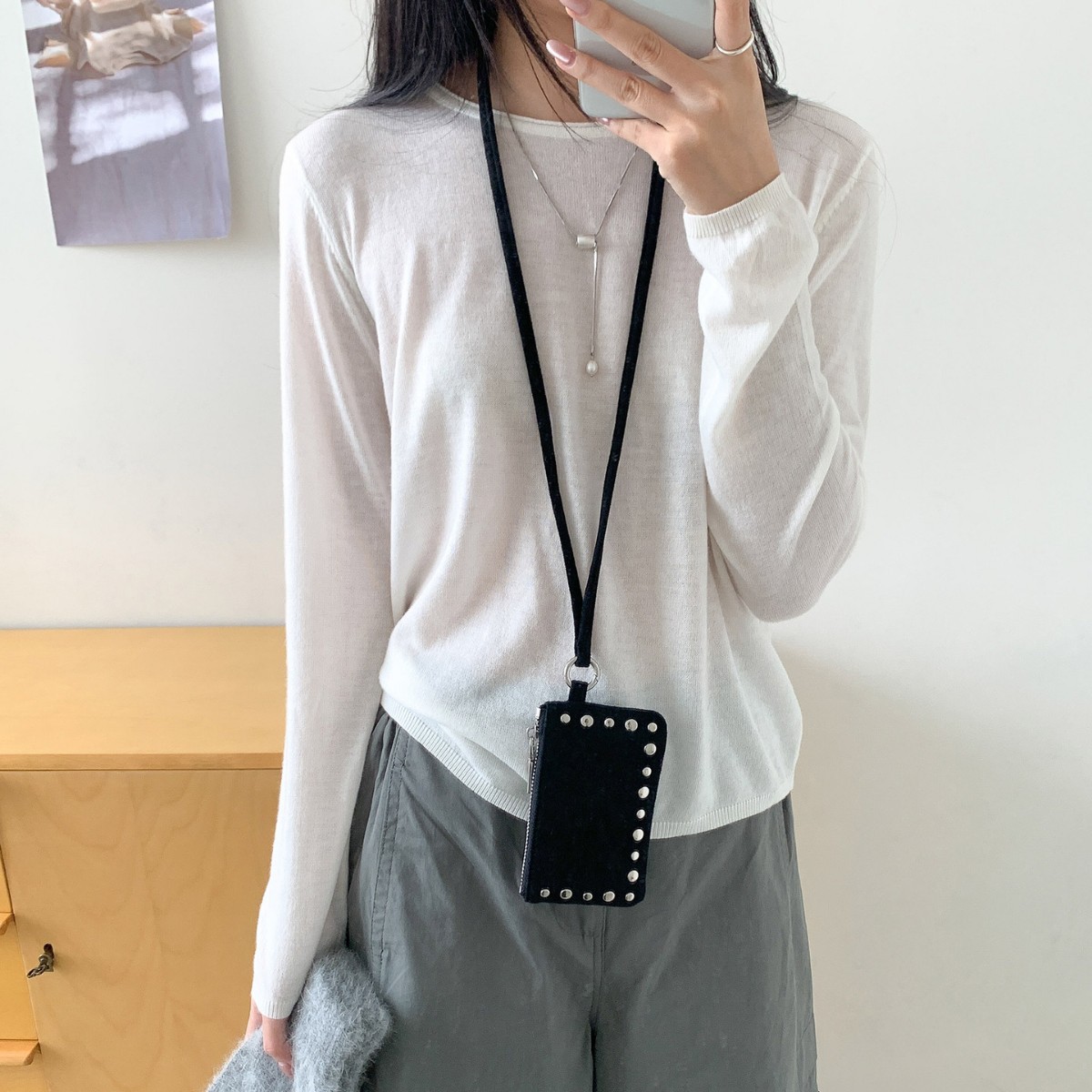 NEW Studded Shoulder Bag Mini  - Women Bags Mini ulasan dan harga