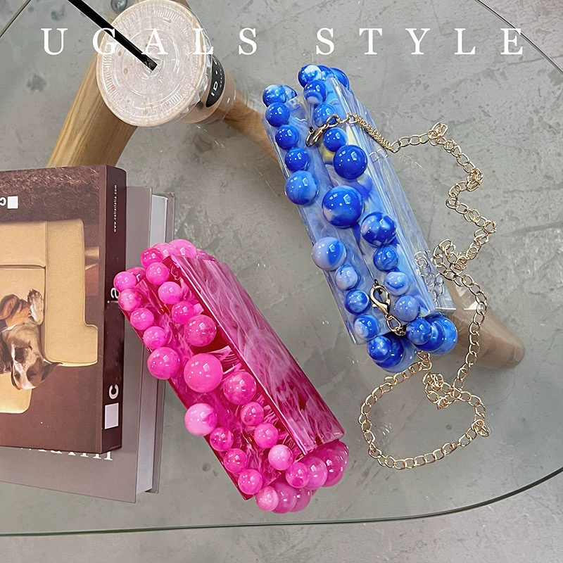 Luxury Designer Beaded Striped - Evening Bag Beaded ulasan dan harga