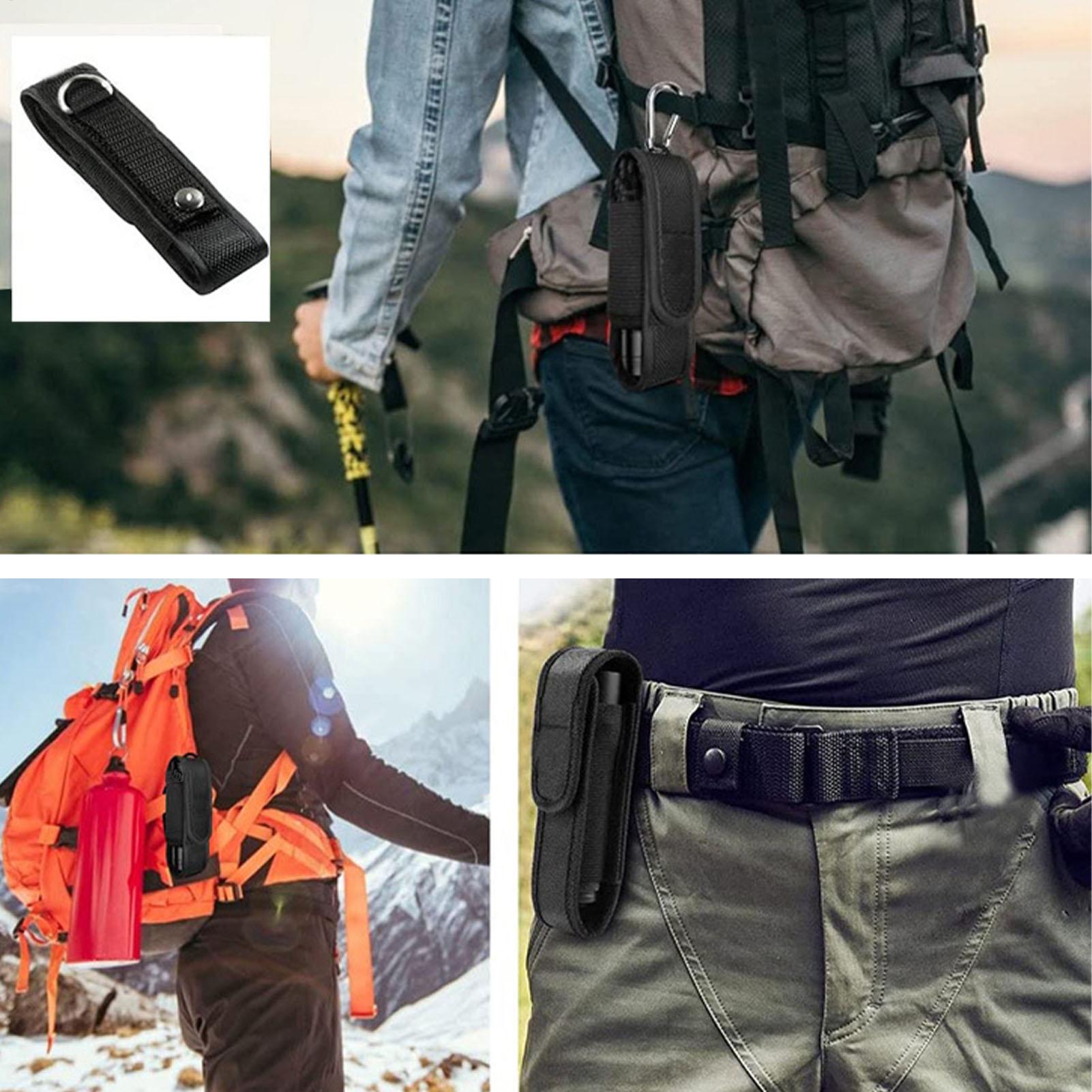 LED Flashlight Protective Case - Saddle Bag Leather ulasan dan harga
