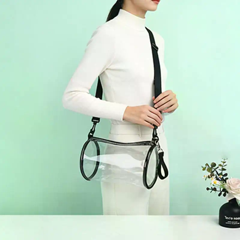 Transparent Laser Crossbody Ba - Women Bags Mini ulasan dan harga