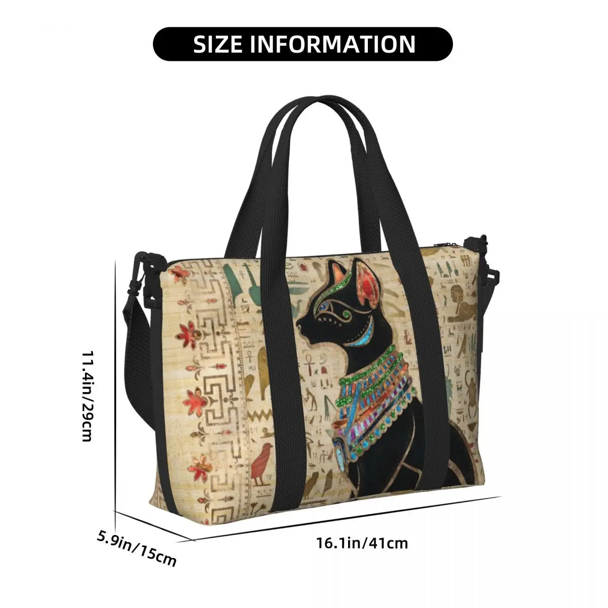 Custom Egyptian Cat Groceries  - Women Bags Egypt ulasan dan harga