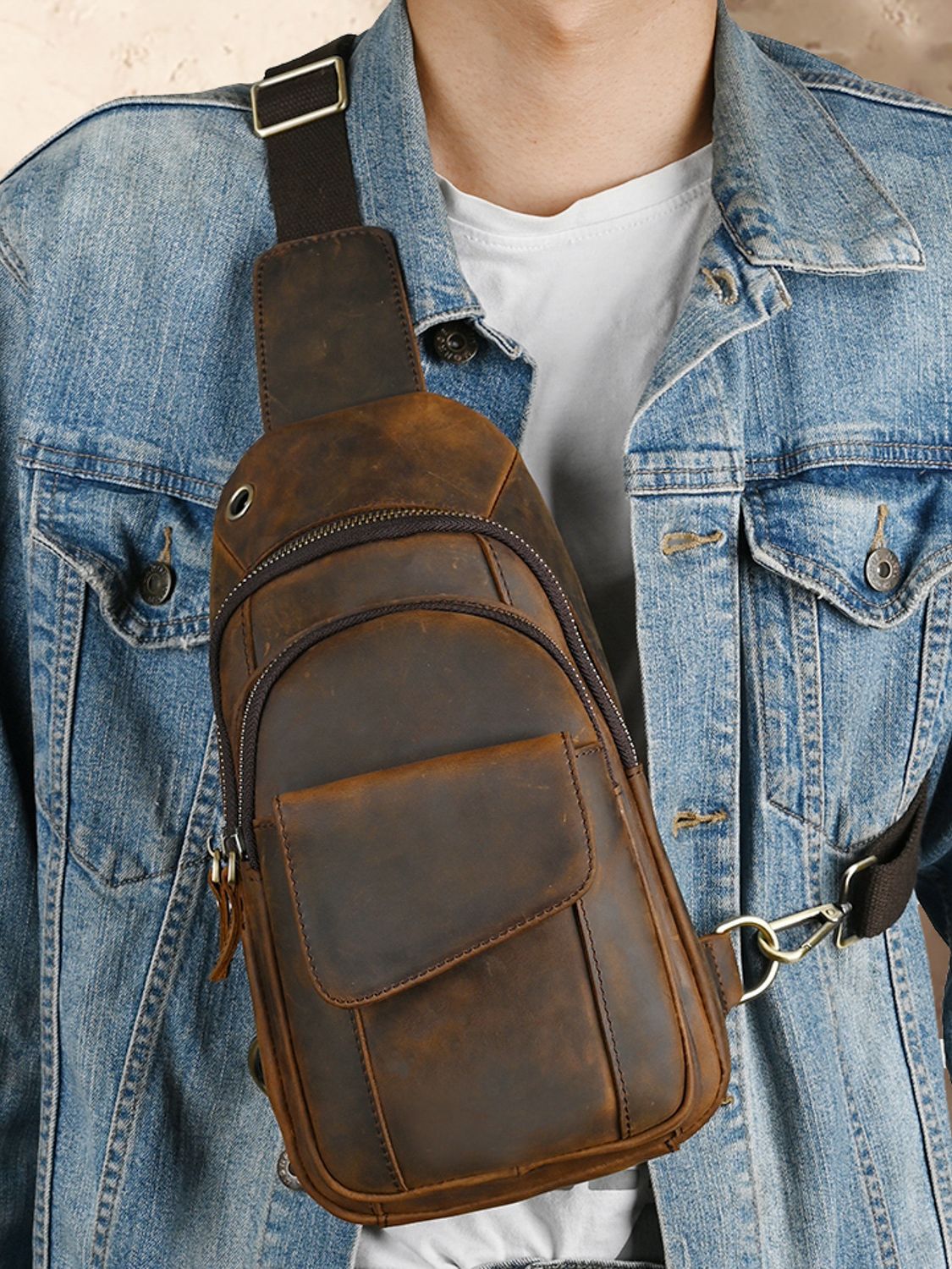 Designer Luxury Multifunction  - Saddle Bag Leather ulasan dan harga