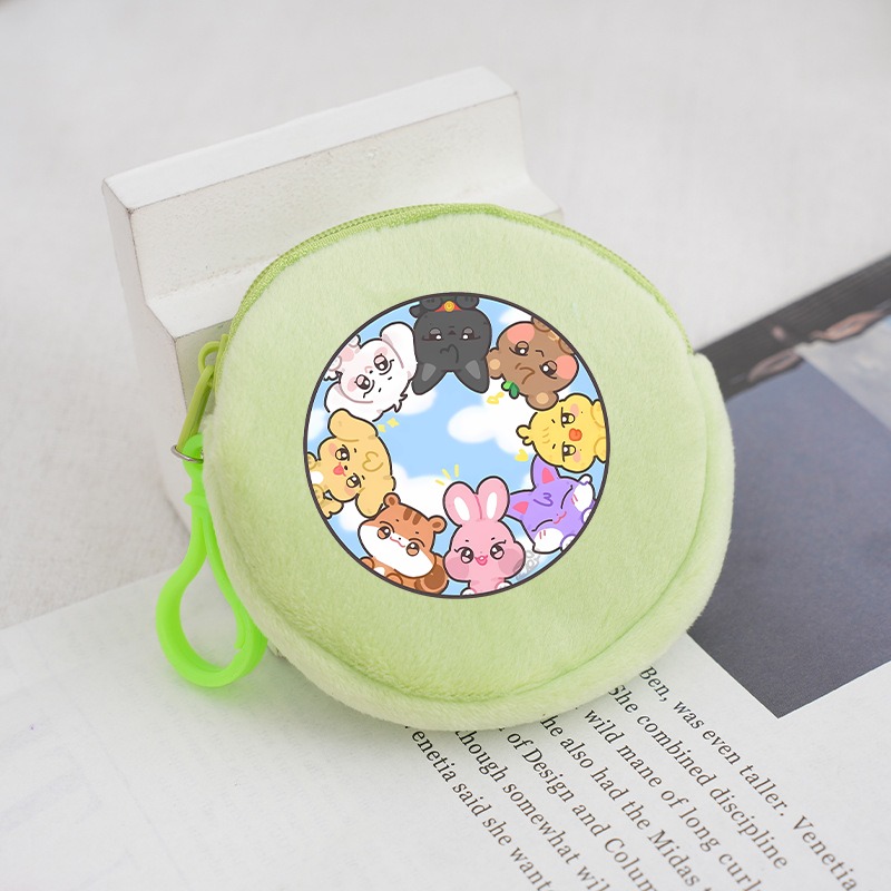 Kpop ATEEZ Idol Coin Purses Ke - Women Bags Mini ulasan dan harga