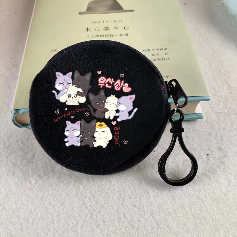 Kpop ATEEZ Idol Coin Purses Ke - Women Bags Mini ulasan dan harga