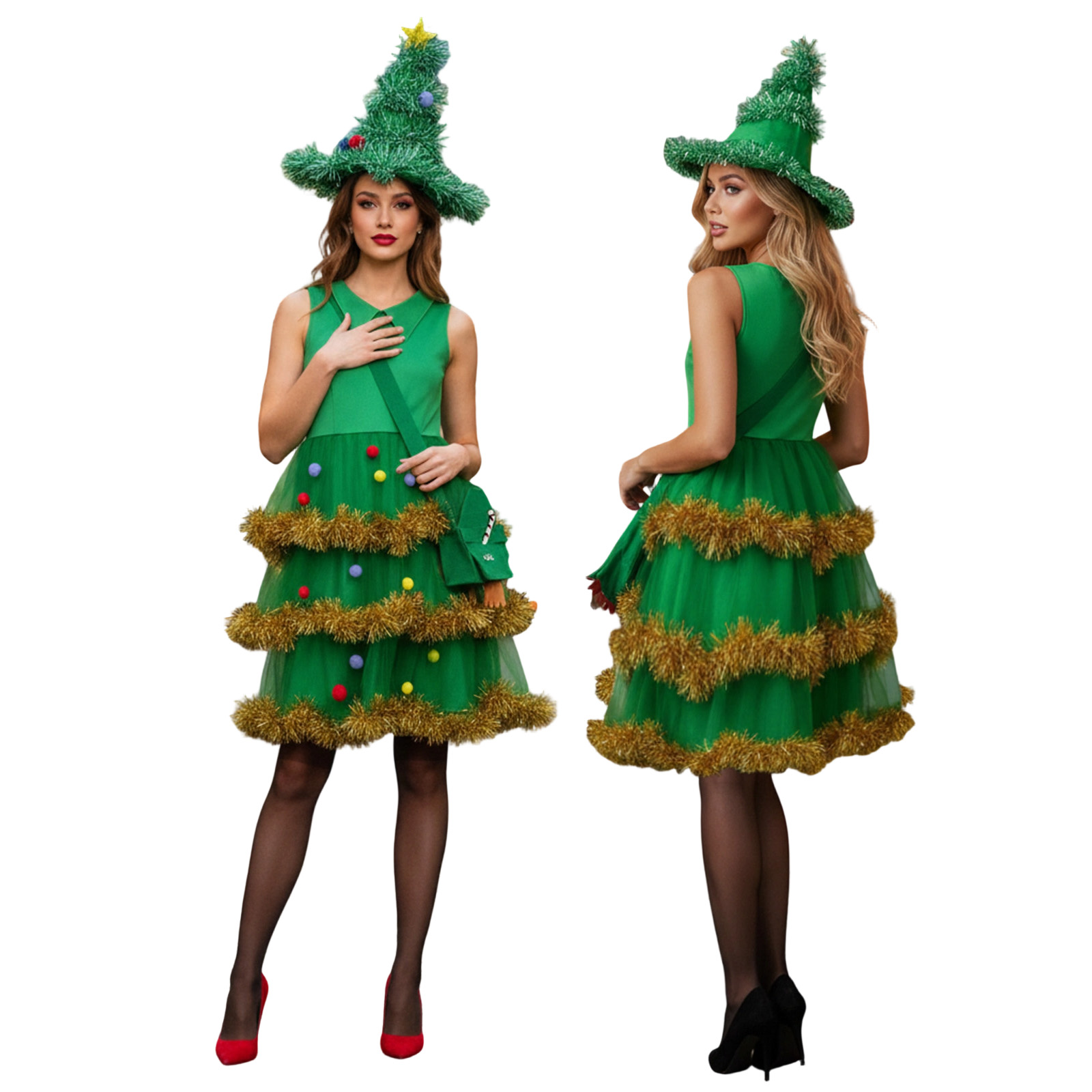 Women Christmas Tree Cosplay C - Women Bags Mini ulasan dan harga