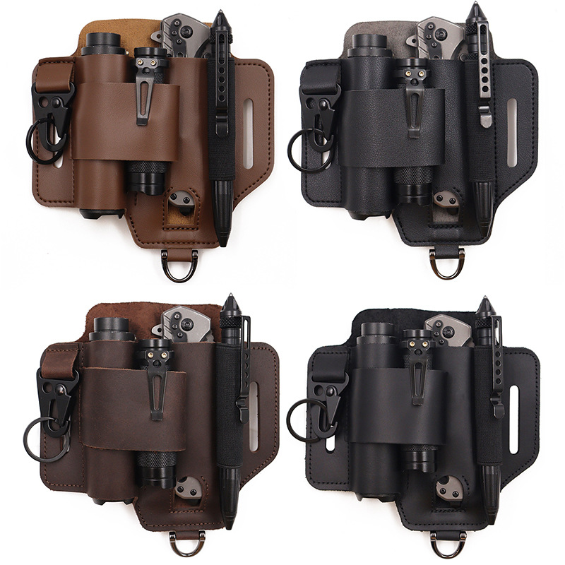 EDC Tactical Tool Holster Wild - Saddle Bag Leather ulasan dan harga
