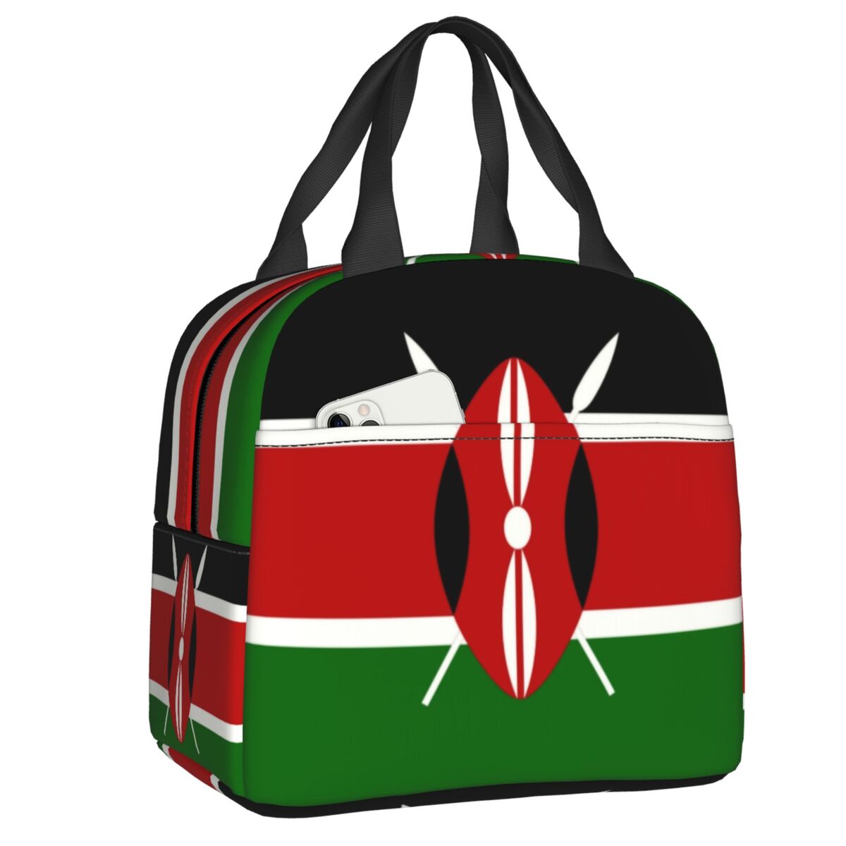 Custom Kenya Flag Insulated Lu - Women Bags Kenya ulasan dan harga