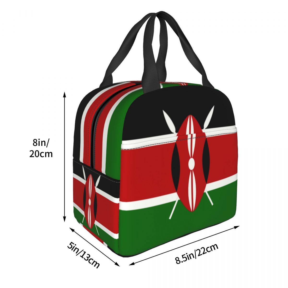 Custom Kenya Flag Insulated Lu - Women Bags Kenya ulasan dan harga