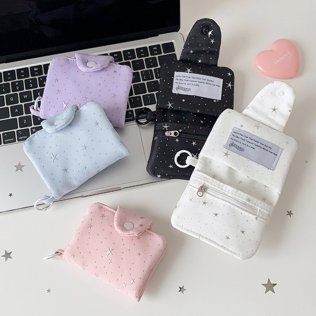 Sequins Star Print Coin Purse  - Women Bags Flipkart ulasan dan harga
