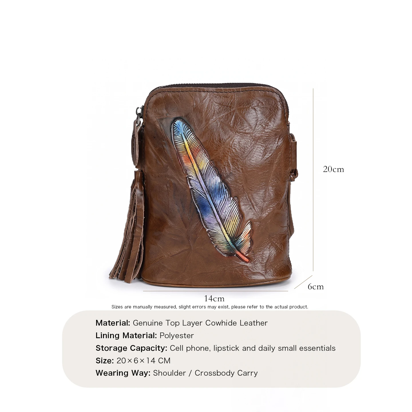 Women Mini Genuine Cowhide Cro - Women Bags Mini ulasan dan harga
