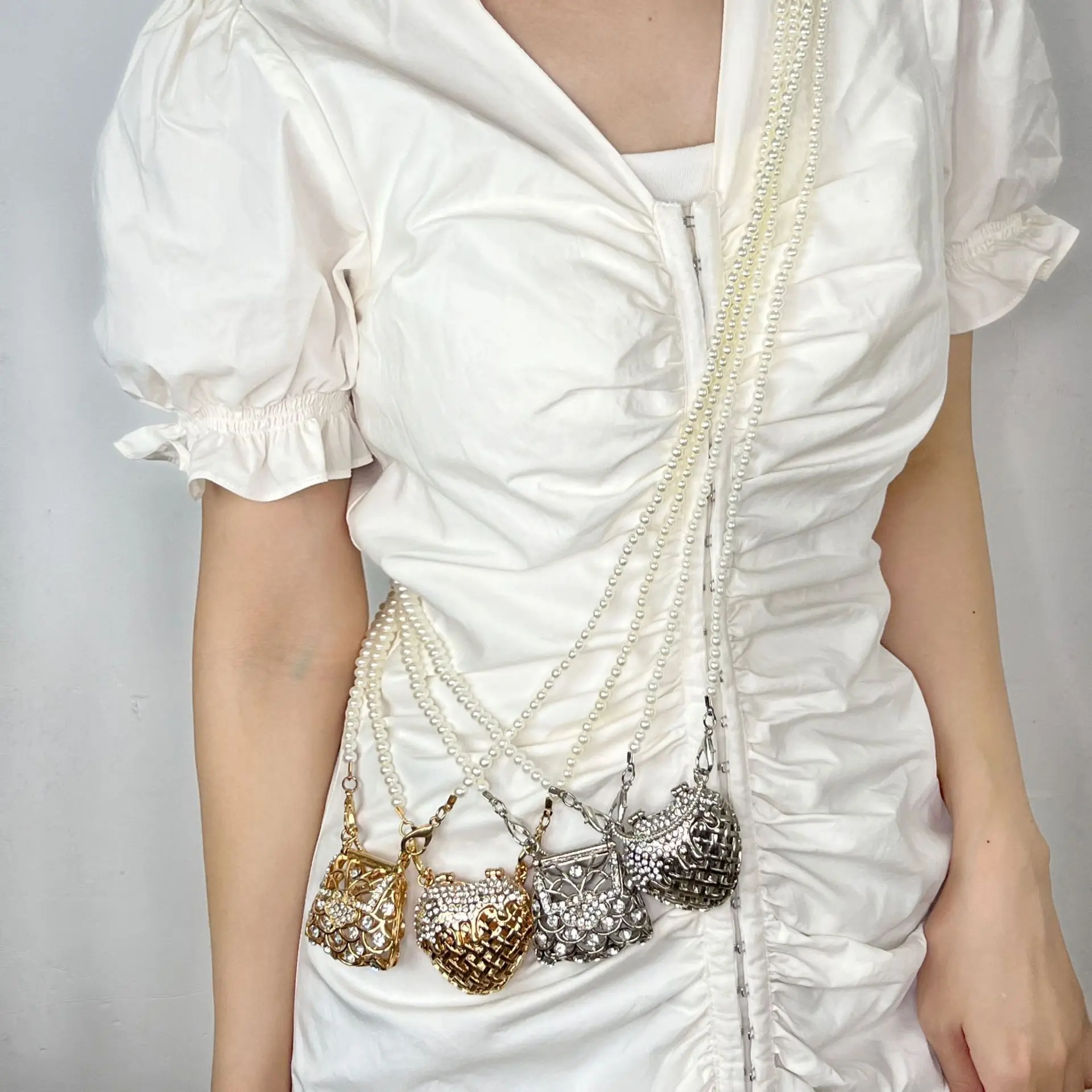 Designer Hollowed Out Heart- H - Women Bags Mini ulasan dan harga