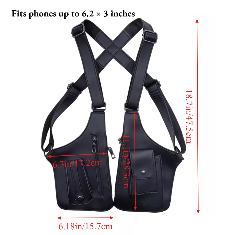 Underarm Anti-Theft Bag, Hidde - Saddle Bag Leather ulasan dan harga