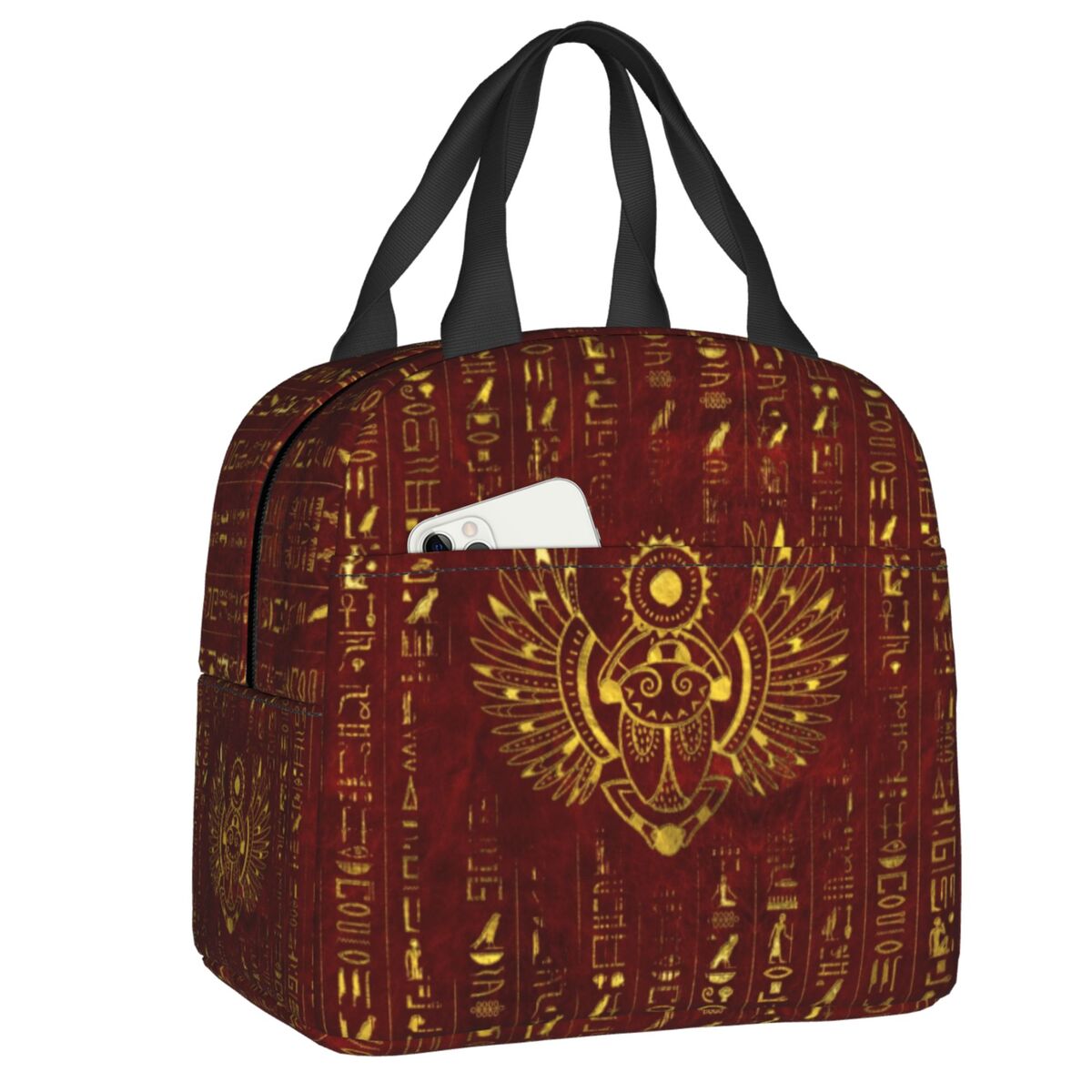 Golden Egyptian Scarab Hierogl - Women Bags Egypt ulasan dan harga