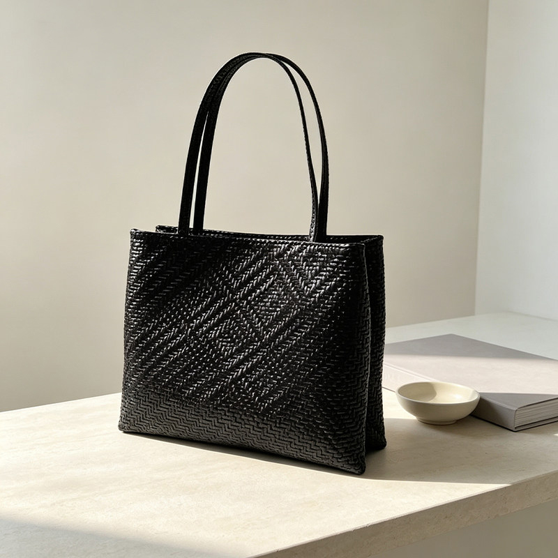 Mendy Genuine Leather Woven Pi - Women'S Work Bags Designer ulasan dan harga