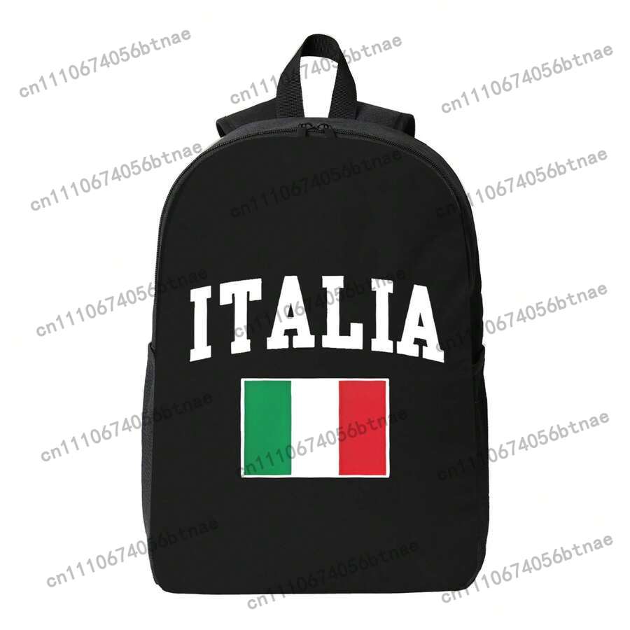 Italia Flag Backpack Waterproo - Women Bags Casual ulasan dan harga