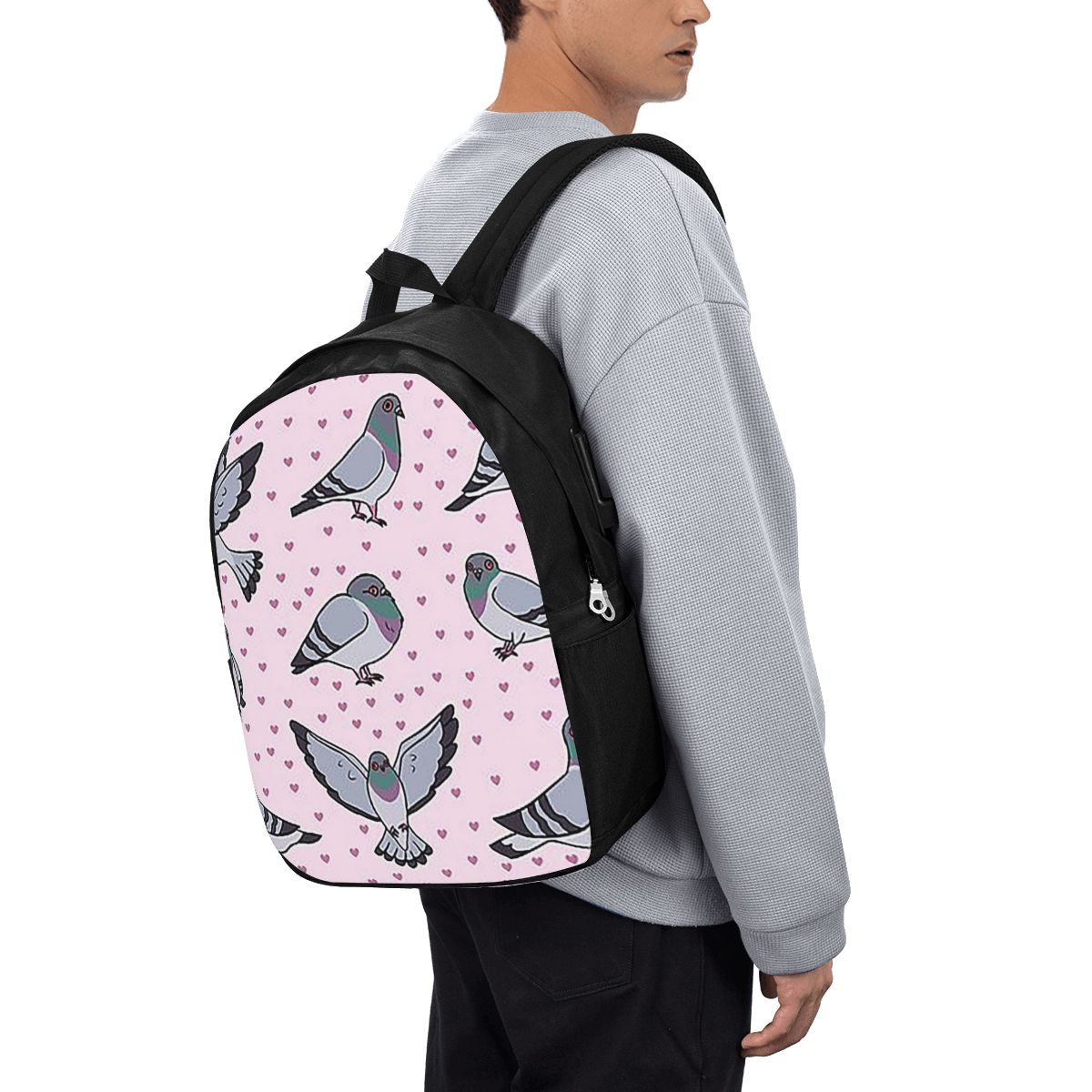 Cute Cartoon Pigeons Pack Back - Women Bags Pack ulasan dan harga