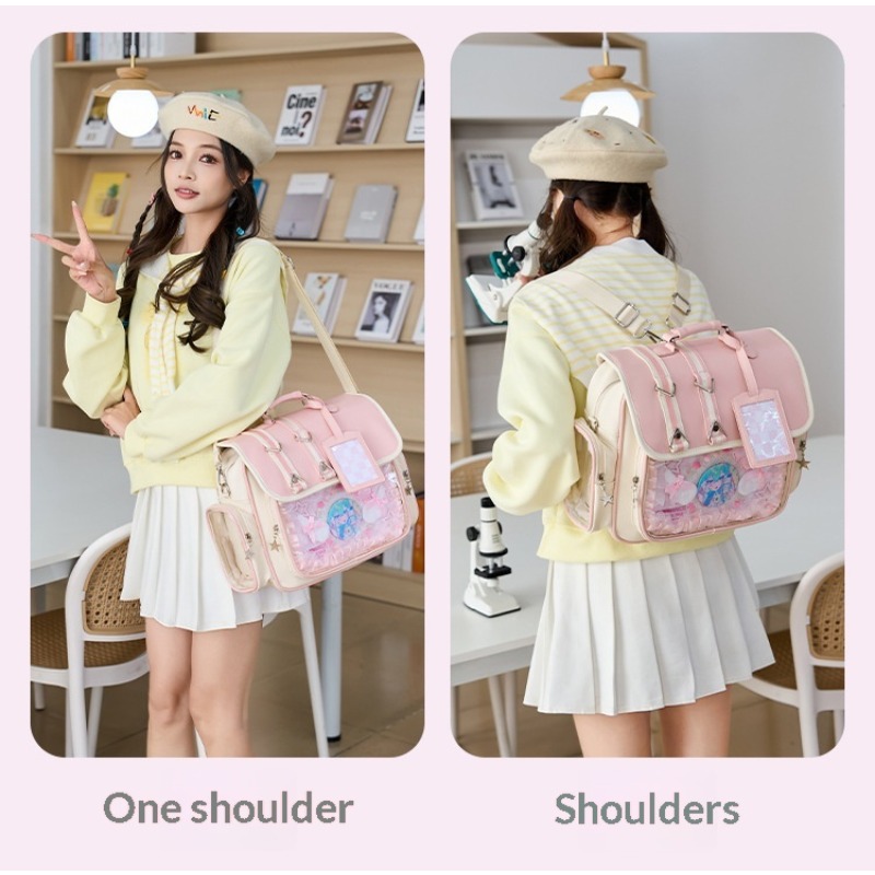 Japanese Schoolbag Youth Girls - Women Bags Medium Size ulasan dan harga