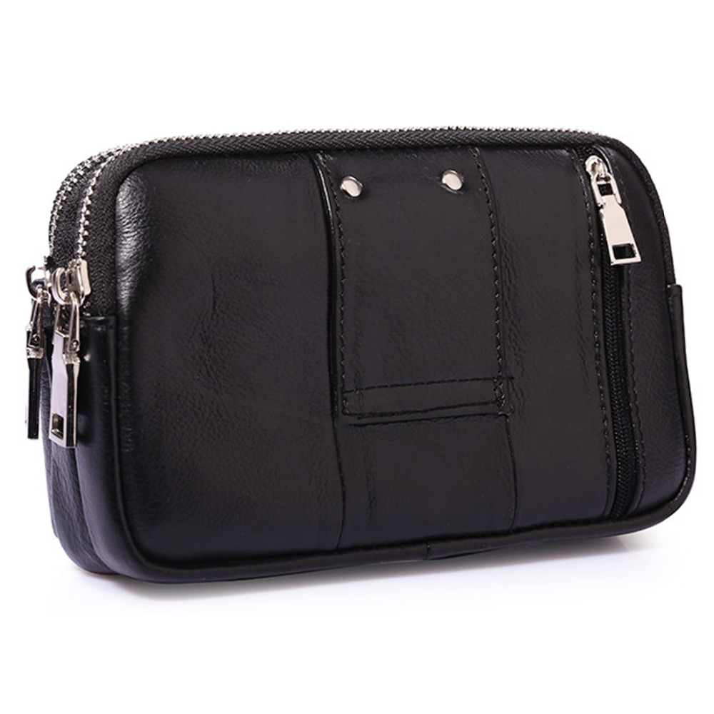 Men Genuine Leather Waist Fann - Saddle Bag Leather ulasan dan harga