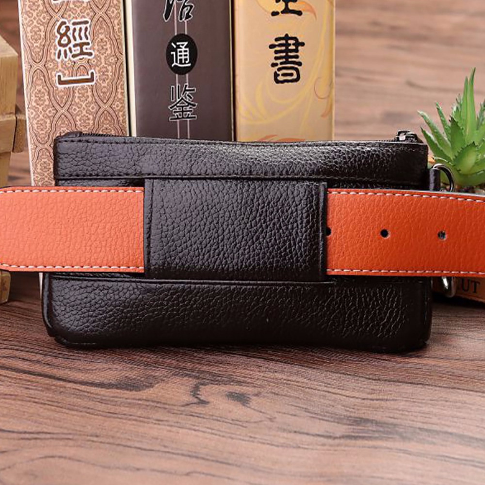 Men Fanny Waist Pack Belt Hip  - Saddle Bag Leather ulasan dan harga