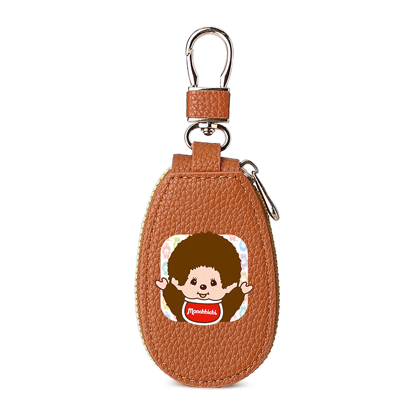 1pcs MONCHHICHI Leather Zipper - Women Bags Mini ulasan dan harga