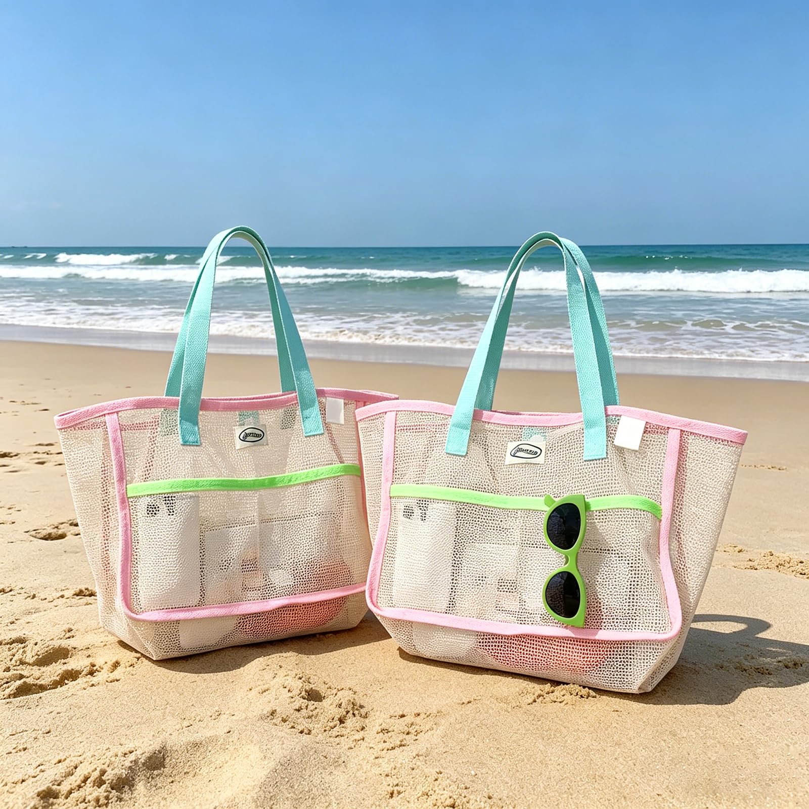 Beach Bags for Women Colorful  - Women Bags Casual ulasan dan harga