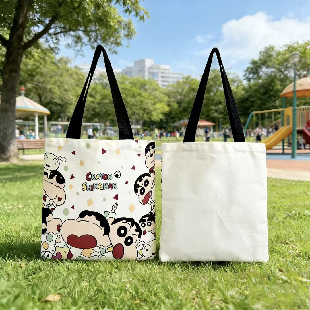 2026 New Crayon Shin-chan Canv - Women Bags Medium Size ulasan dan harga