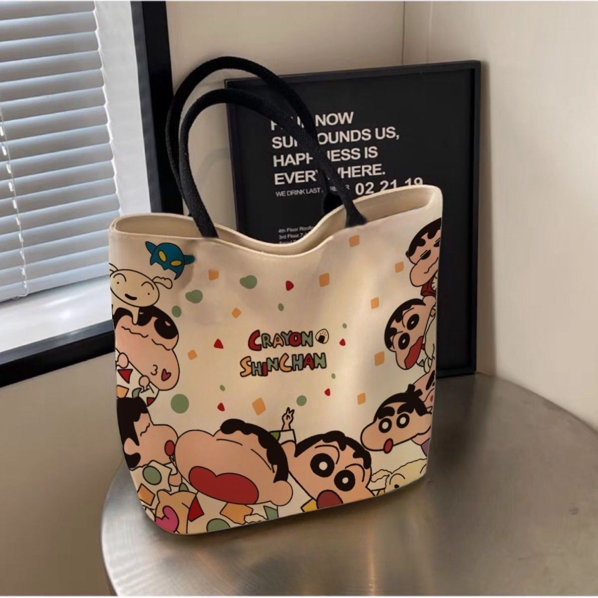 2026 New Crayon Shin-chan Canv - Women Bags Medium Size ulasan dan harga