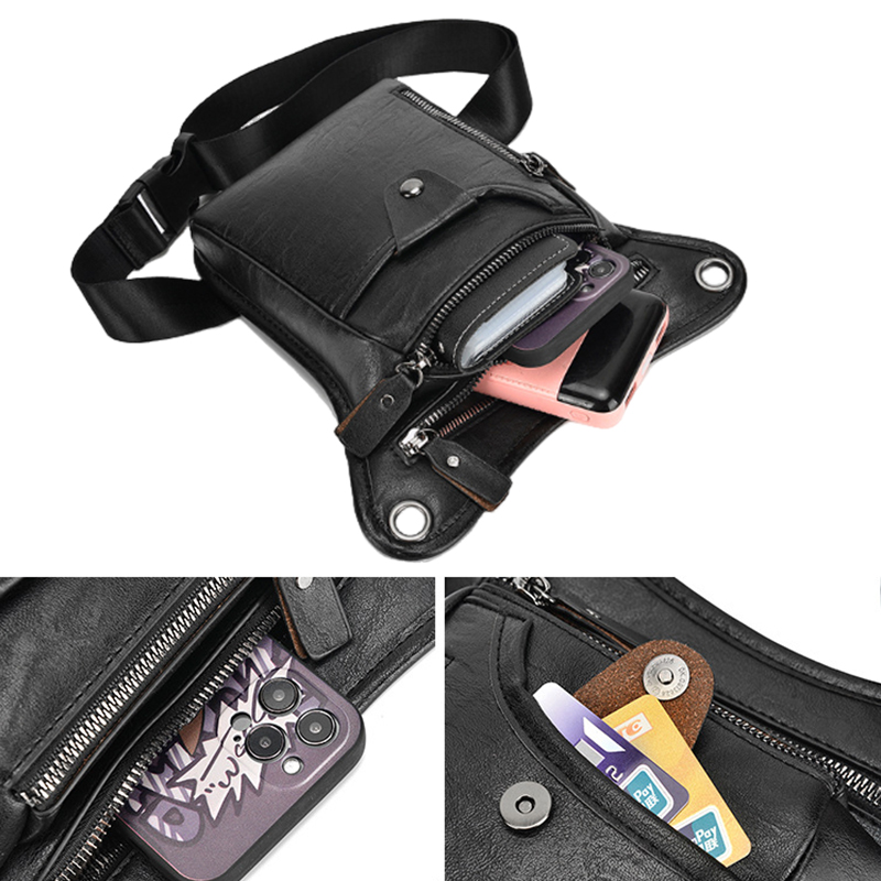 Vintage Pu Leather Waist Pack  - Saddle Bag Leather ulasan dan harga