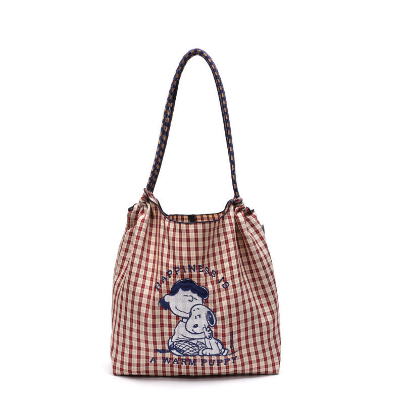 Snoopy Co-Branded Embroidered  - Women Bags Wholesale ulasan dan harga