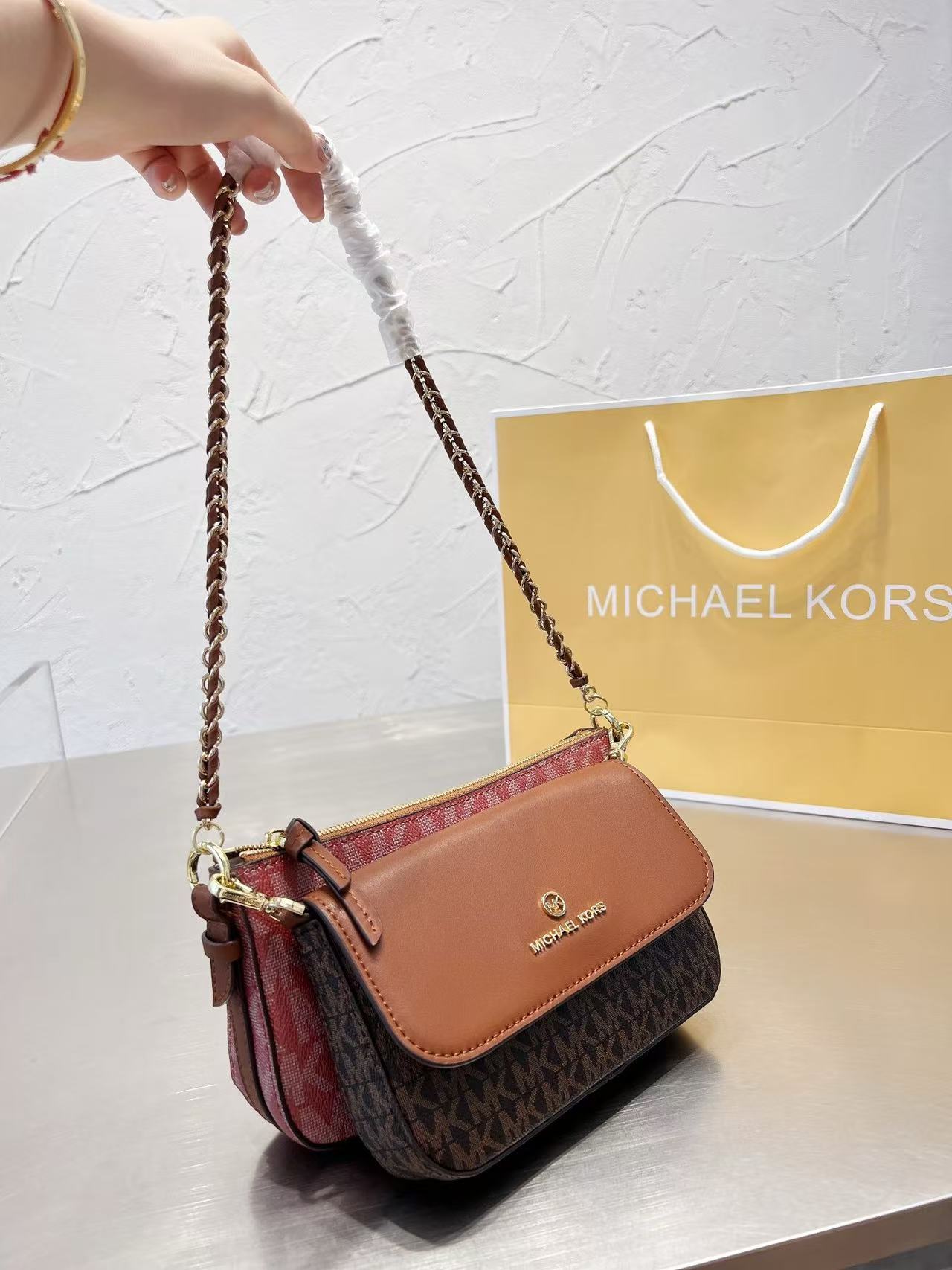 Brand new Michael Kors Ole Jet - Women'S Bags Of Michael Kors ulasan dan harga